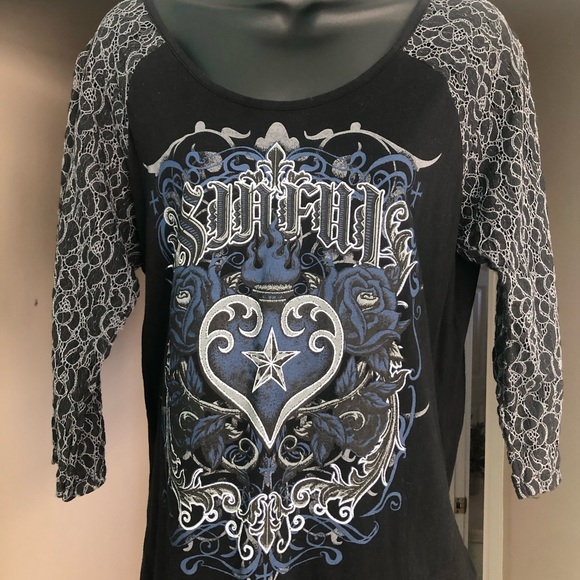 Biker Inspired Top - Picture 2 of 3